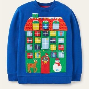 Mini Boden Advent Calendar Sweatshirt